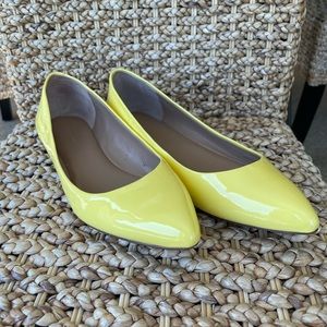 Banana Republic yellow flats